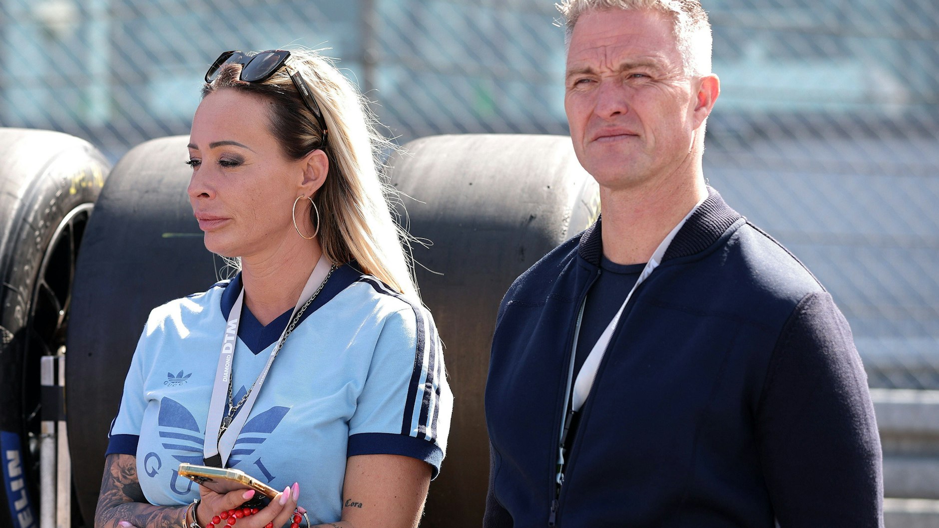 Cora und Ralf Schumacher verstanden sich zuletzt wieder gut.