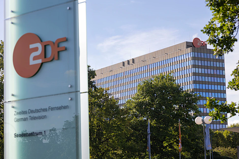 Das Gebäude des ZDF auf dem Lerchenberg in Mainz musste zeitweise geräumt werden.
