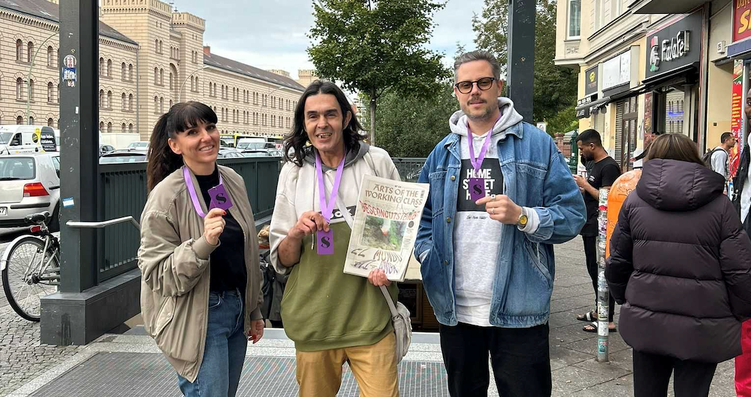 Premiere! In Berlin gibt's jetzt ein digitales Straßenmagazin