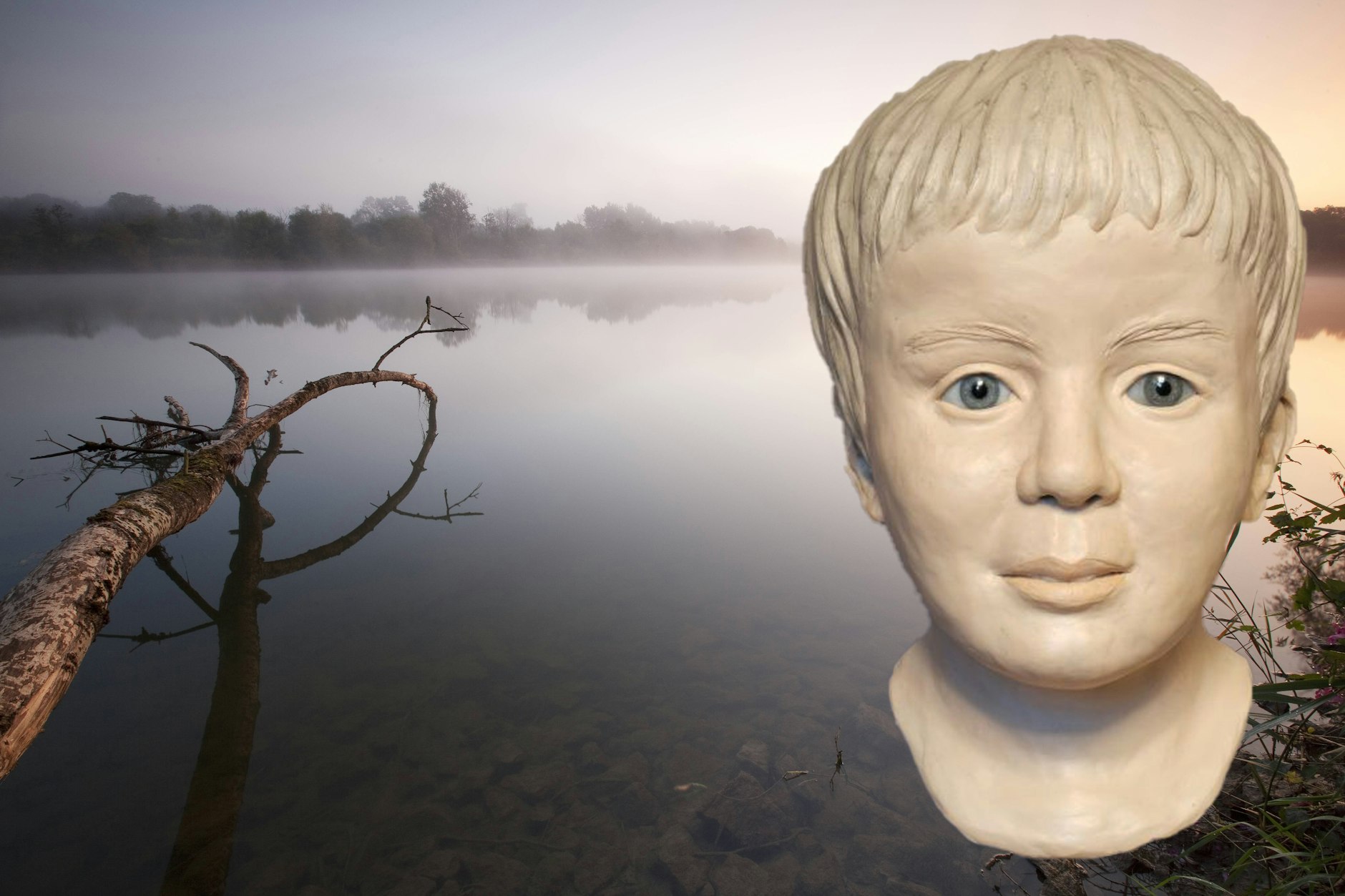 Wer kennt den Jungen aus der Donau? Die Leiche des Kindes wurde im Mai 2022 im Fluss gefunden, beschwert mit einem Stein.