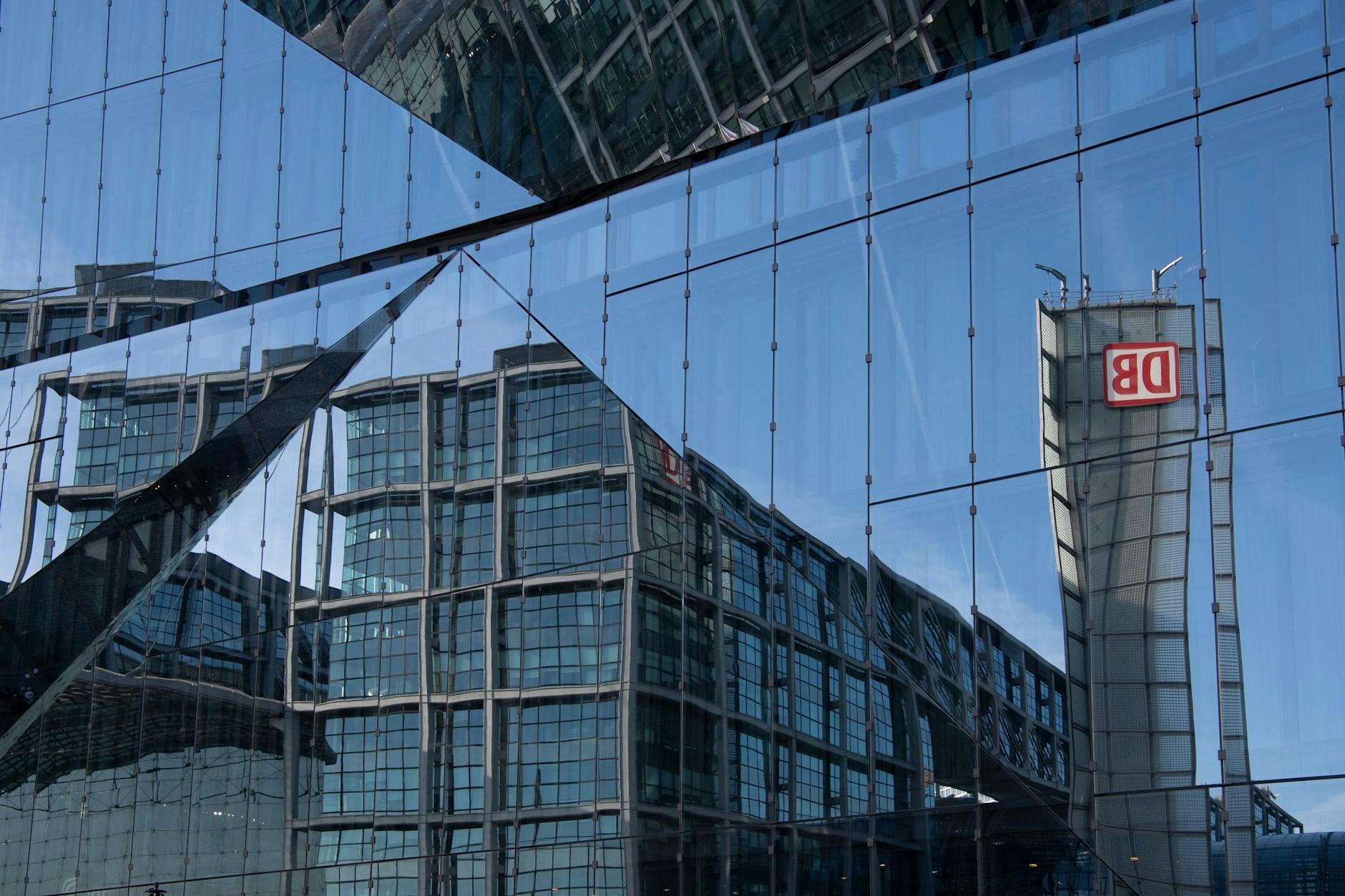 Der Berliner Hauptbahnhof.