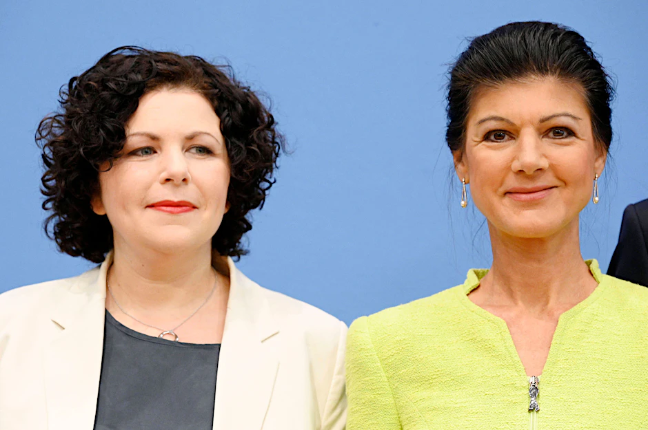 Amira Mohamed Ali und Sahra Wagenknecht&nbsp;