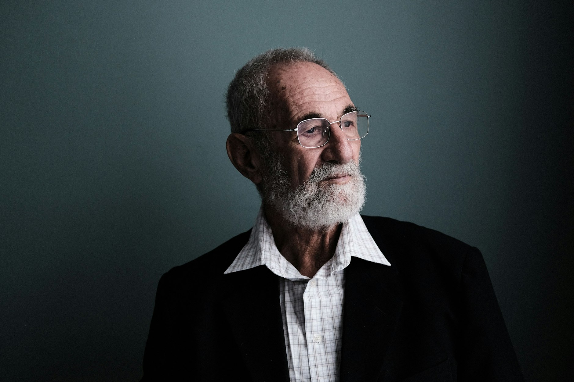 Chanan Cohen, 86, Palästinenser und Jude, kämpft für seine Verwandten in Gaza.