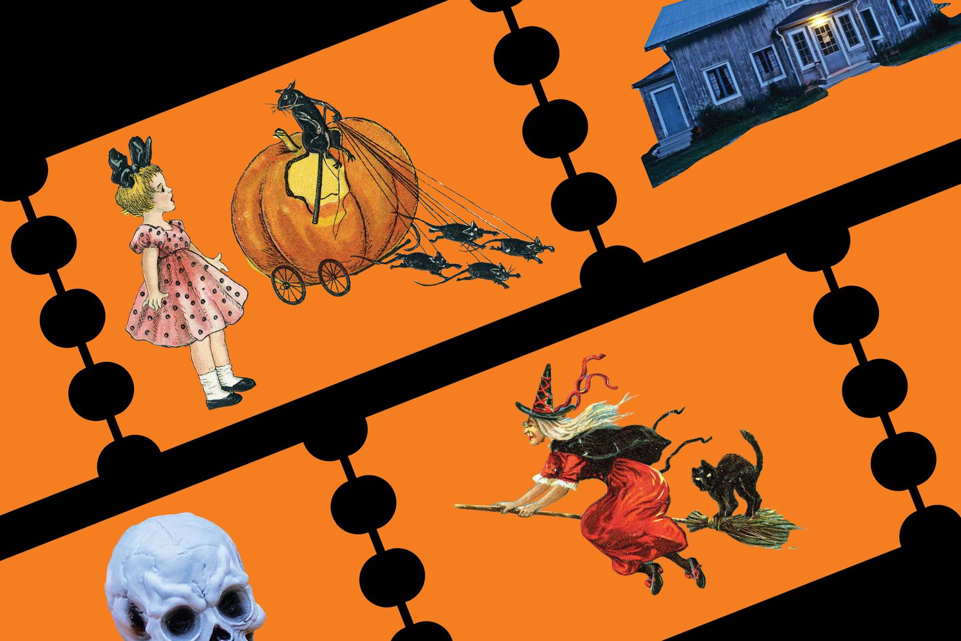 Schwarze Katzen, Hexen, Totenköpfe und Kürbisse: Halloween bietet reichlich Stoff, kreativ zu werden.