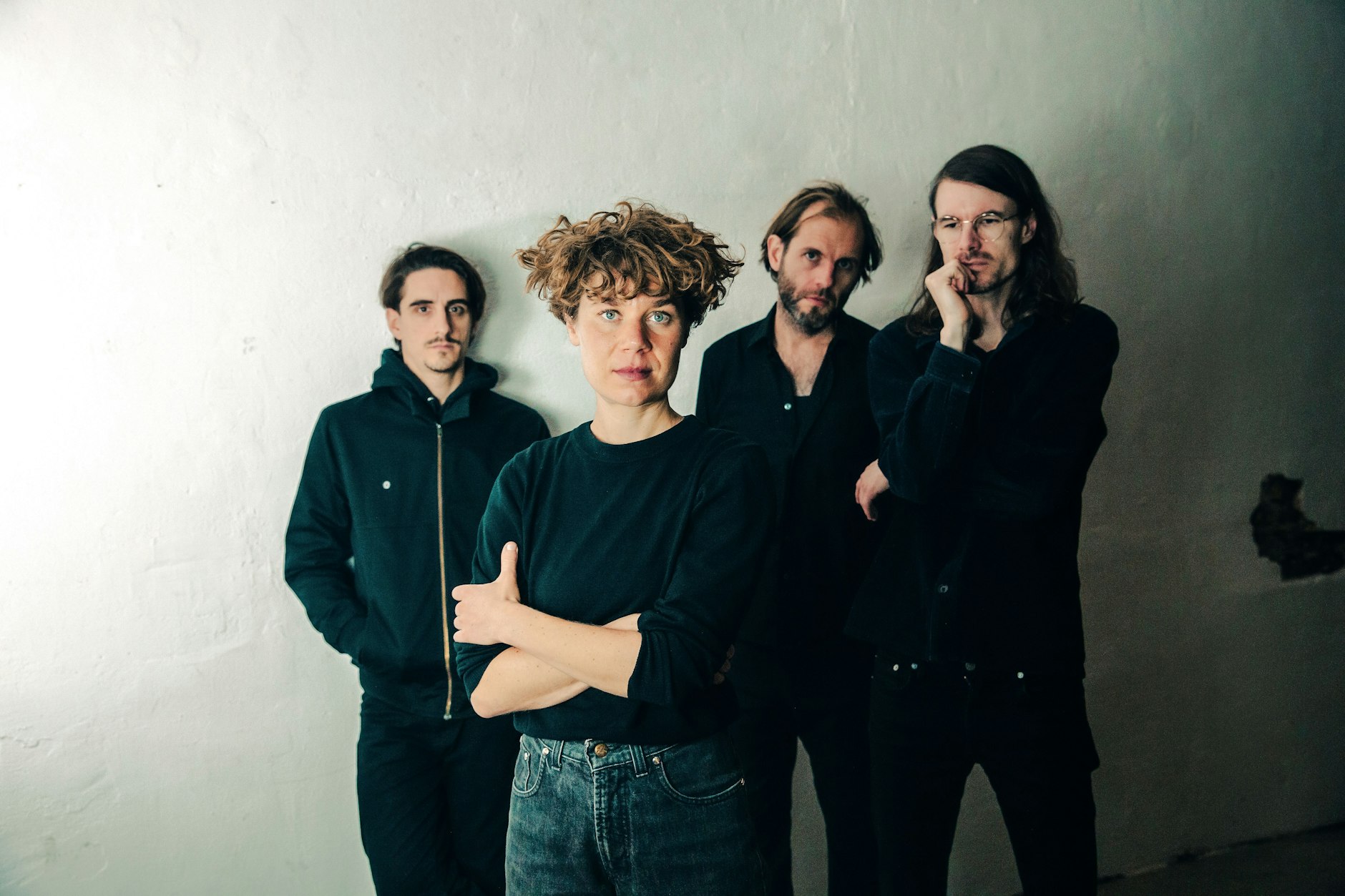 Hope in Neukölln, v.l.n.r.: Fabian Hönes, Christine Börsch-Supan, Phillip Staffa, Martin Knorz.