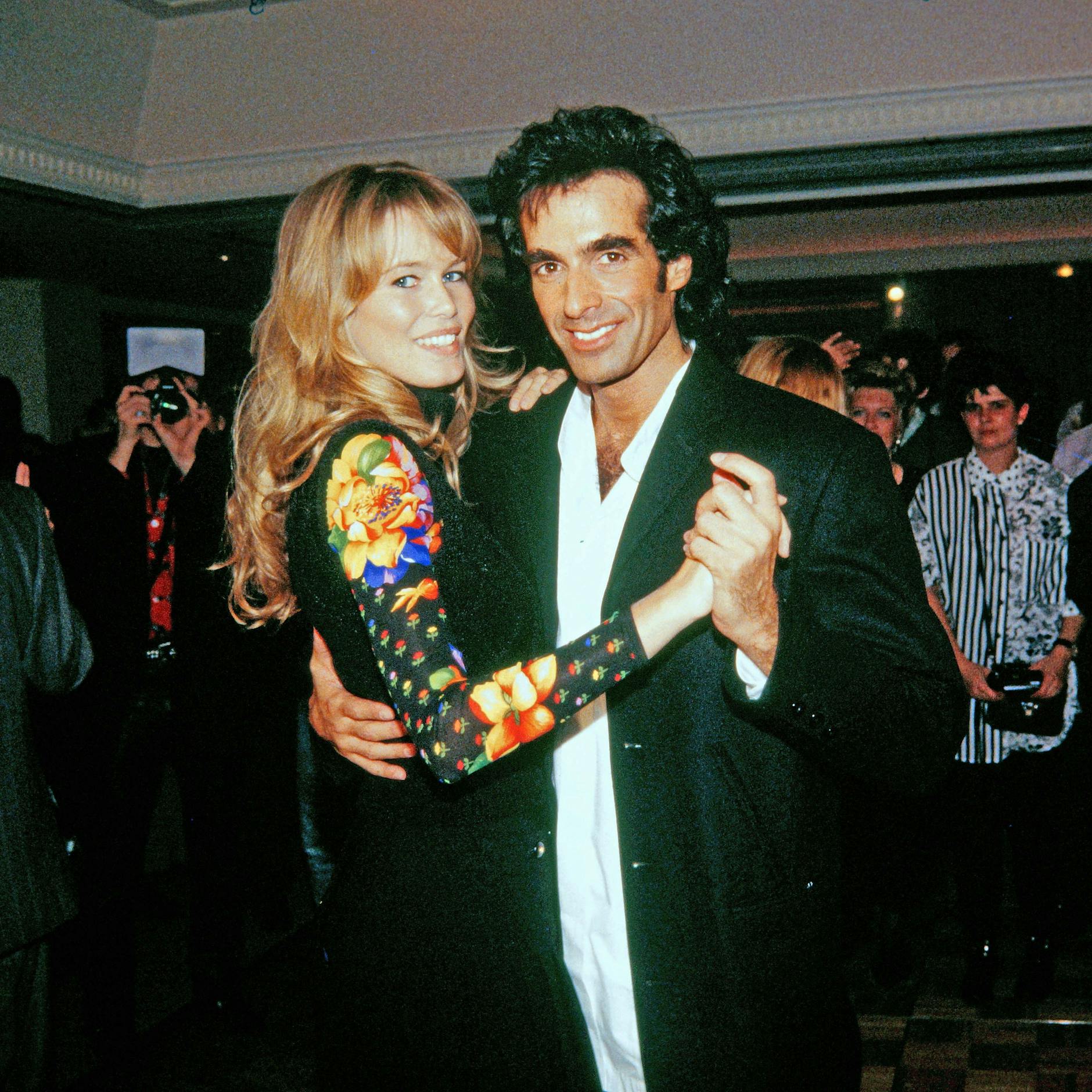 David Copperfield war früher mit Topmodel Claudia Schiffer liiert.