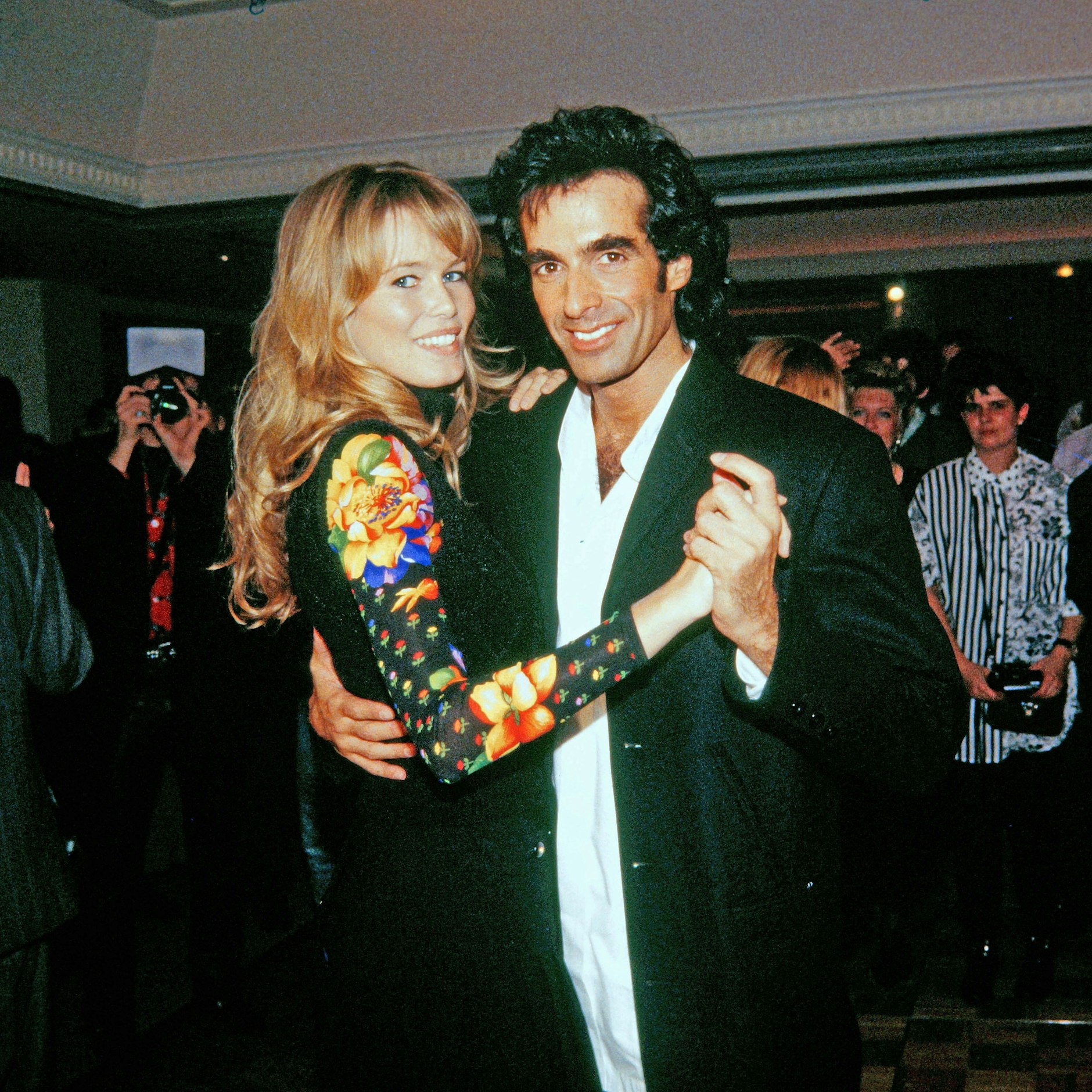 David Copperfield war früher mit Topmodel Claudia Schiffer liiert.