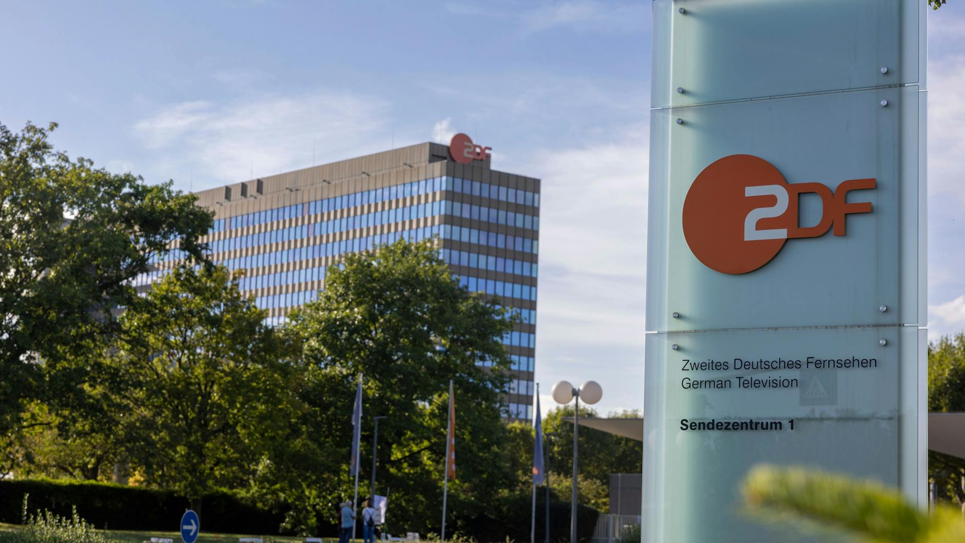 Auch beim Sitz des ZDF in Mainz am Lerchenberg gab es eine Bombendrohung.