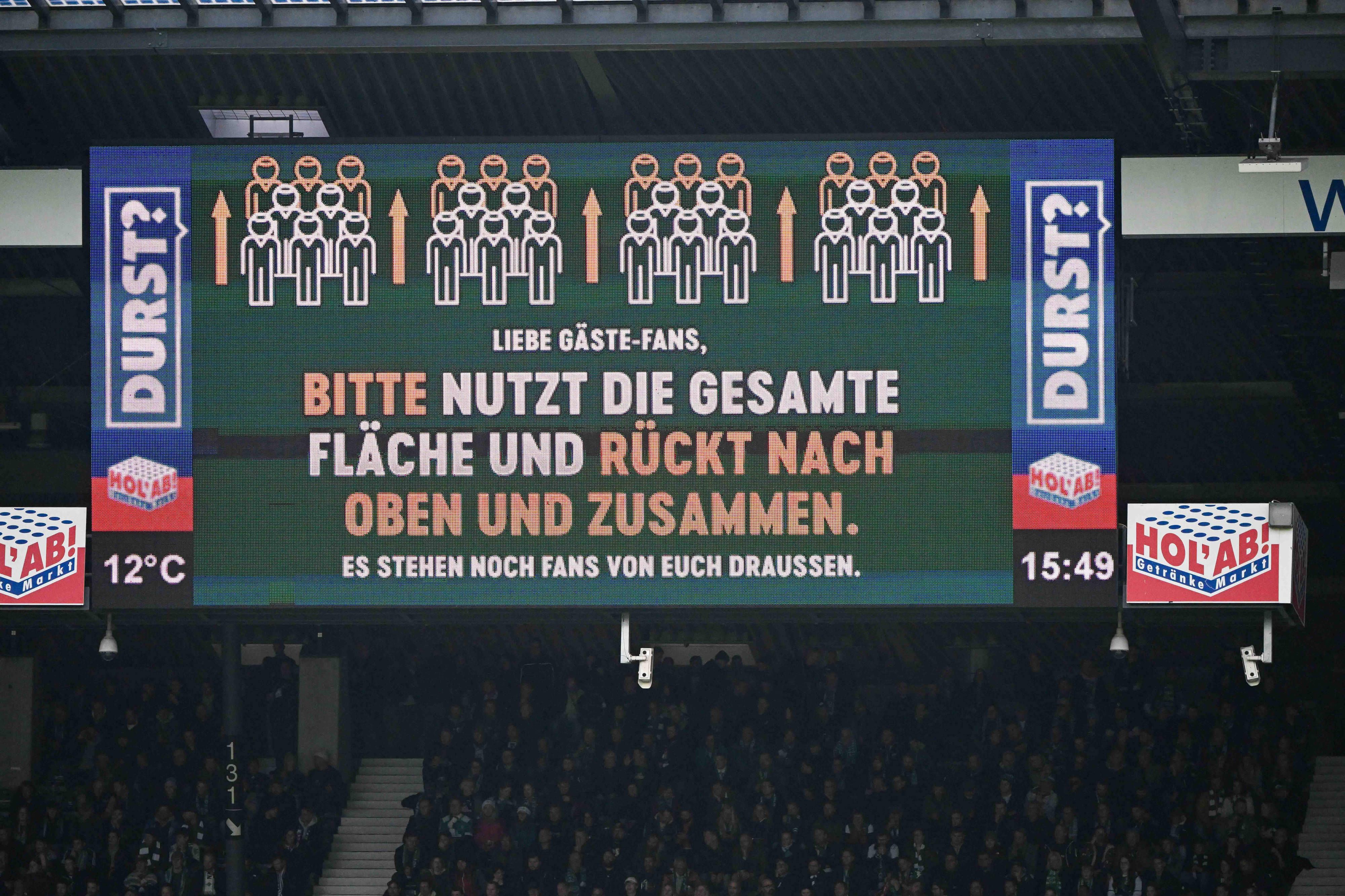 Mit Ansage: Union-Fans mit Problemen in Bremen