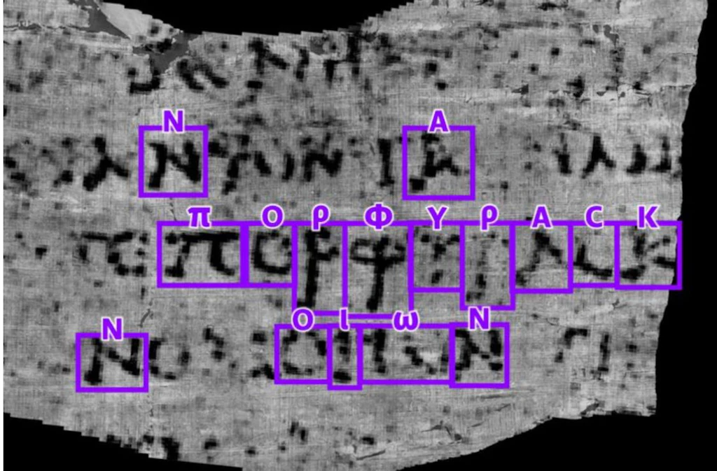 Student entziffert mit KI als erster 2000 Jahre alte Vesuv-Schriftrolle