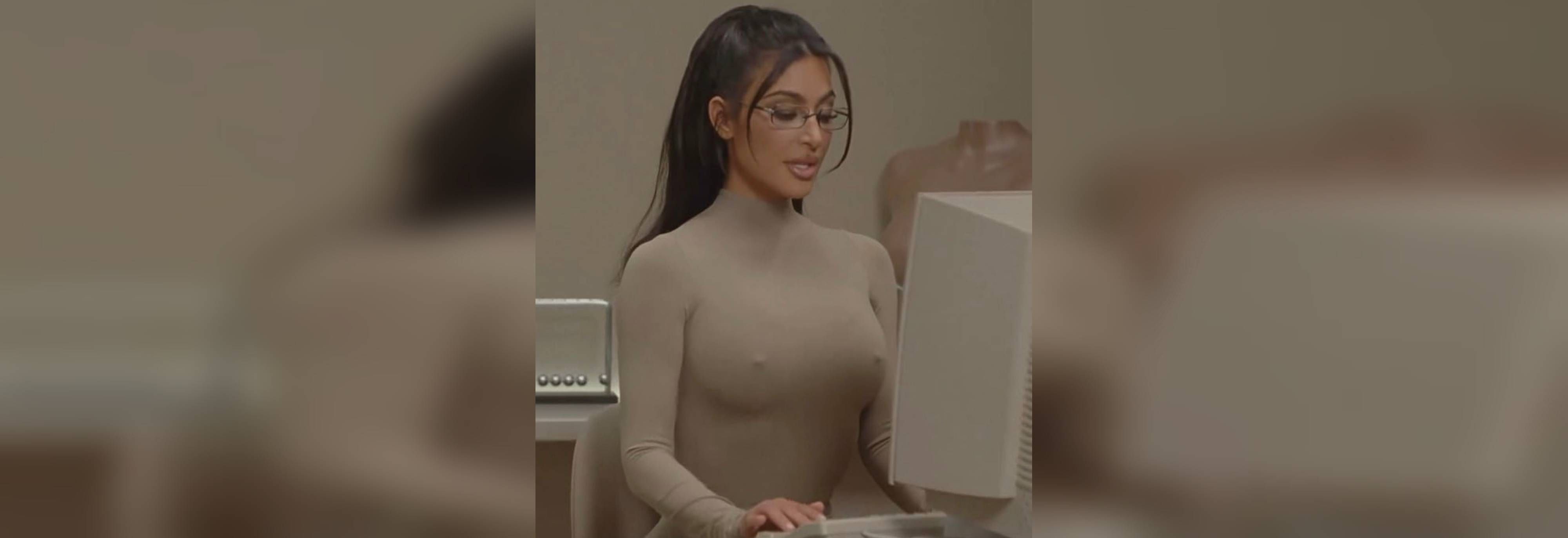Kim Kardashian bringt BH mit künstlichen Nippeln heraus