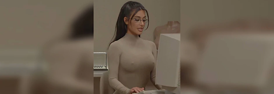 Kim Kardashian bringt einen BH mit künstlichen Nippeln heraus.