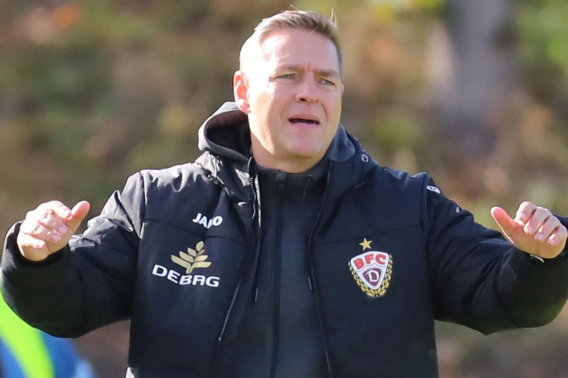 Dirk Kunert, Trainer des BFC Dynamo, macht sich in Sachen Schiedsrichter mal ein wenig Luft.&nbsp;