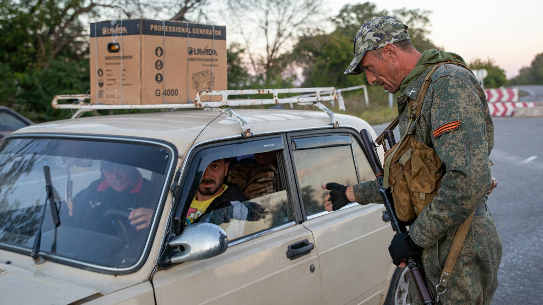 Viele Ukrainer verschwinden einfach an Checkpoints, die die russischen Besatzer errichtet haben.