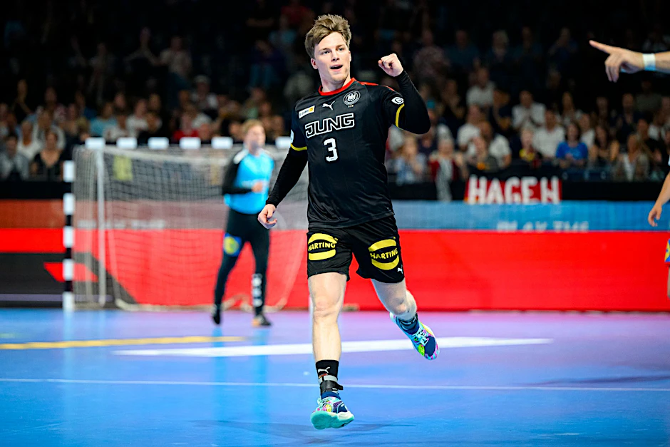 ARCHIV - Nils Lichtlein (VfL Potsdam) jubelt. Lichtlein wurde für die Spiele der A-Nationalmannschaft gegen Ägypten nachnominiert.  