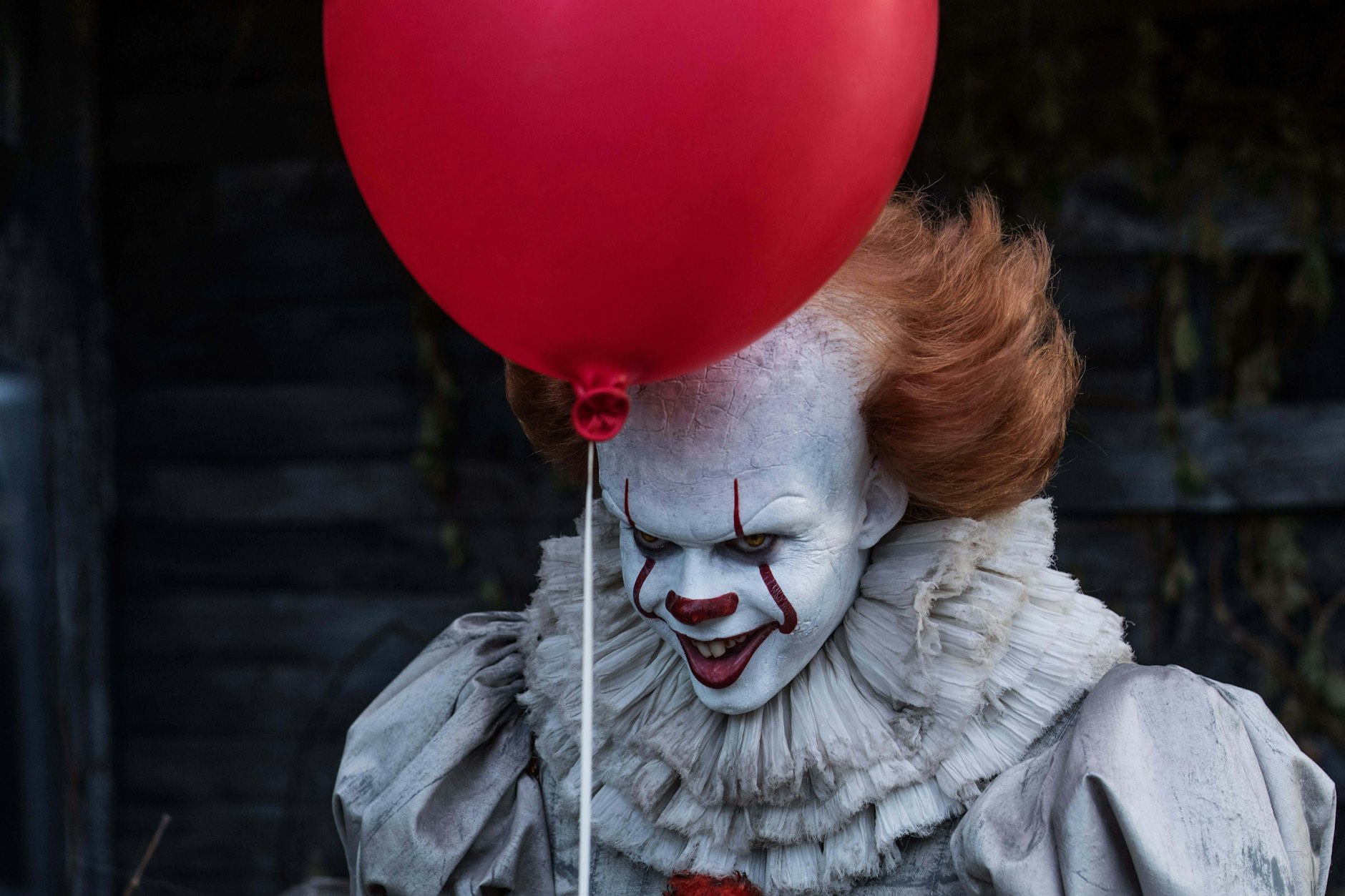 Clown Pennywise spielt die Hauptrolle im Horrorfilm „Es“ nach der Geschichte von Stephen King.