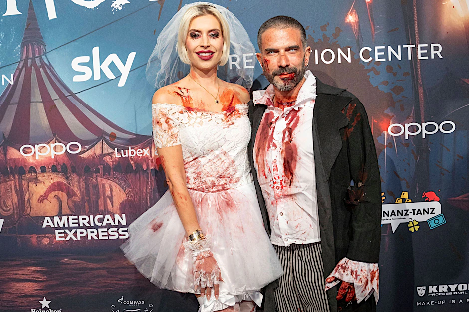 Verena Kerth und Marc Terenzi bei einer Halloween-Party in Zürich