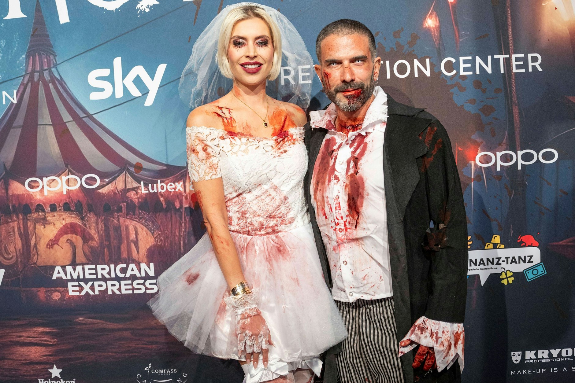 Verena Kerth und Marc Terenzi bei einer Halloween-Party in Zürich