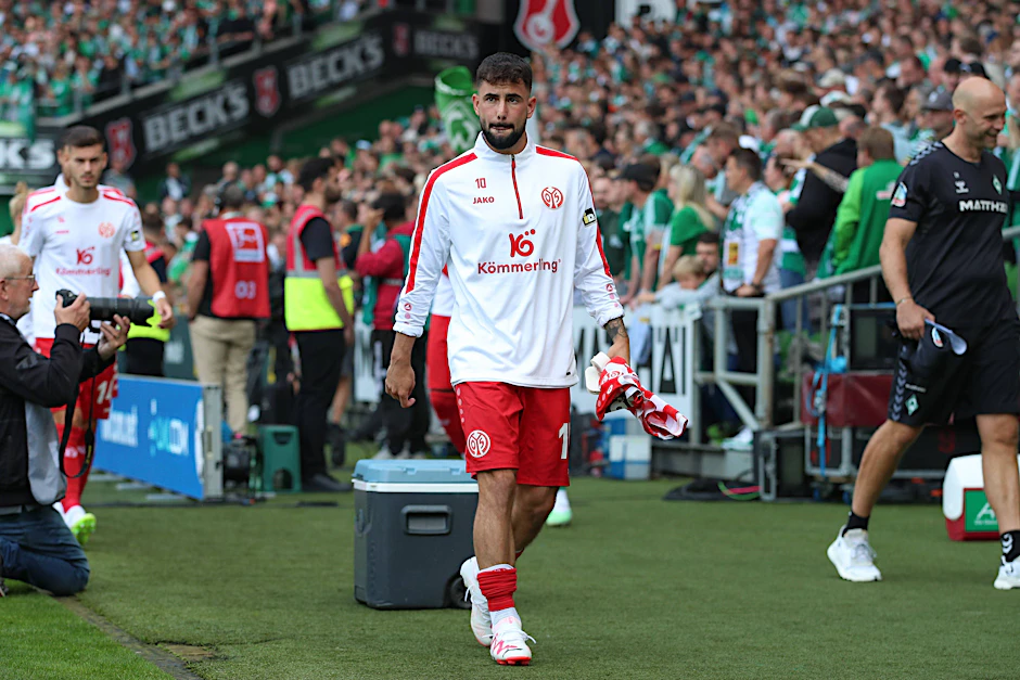 Marco Richter (25) schiebt nach seinem Wechsel von Hertha BSC zum 1. FSV Mainz 05 viel Frust.&nbsp;