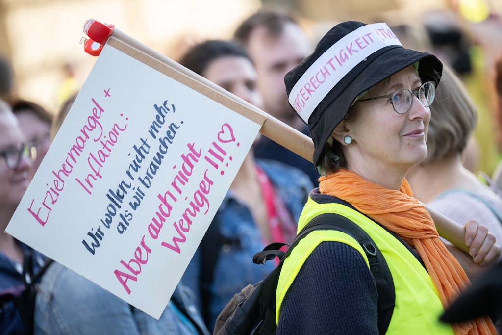 Freie Träger in Berlin demonstrieren gegen Kürzungen