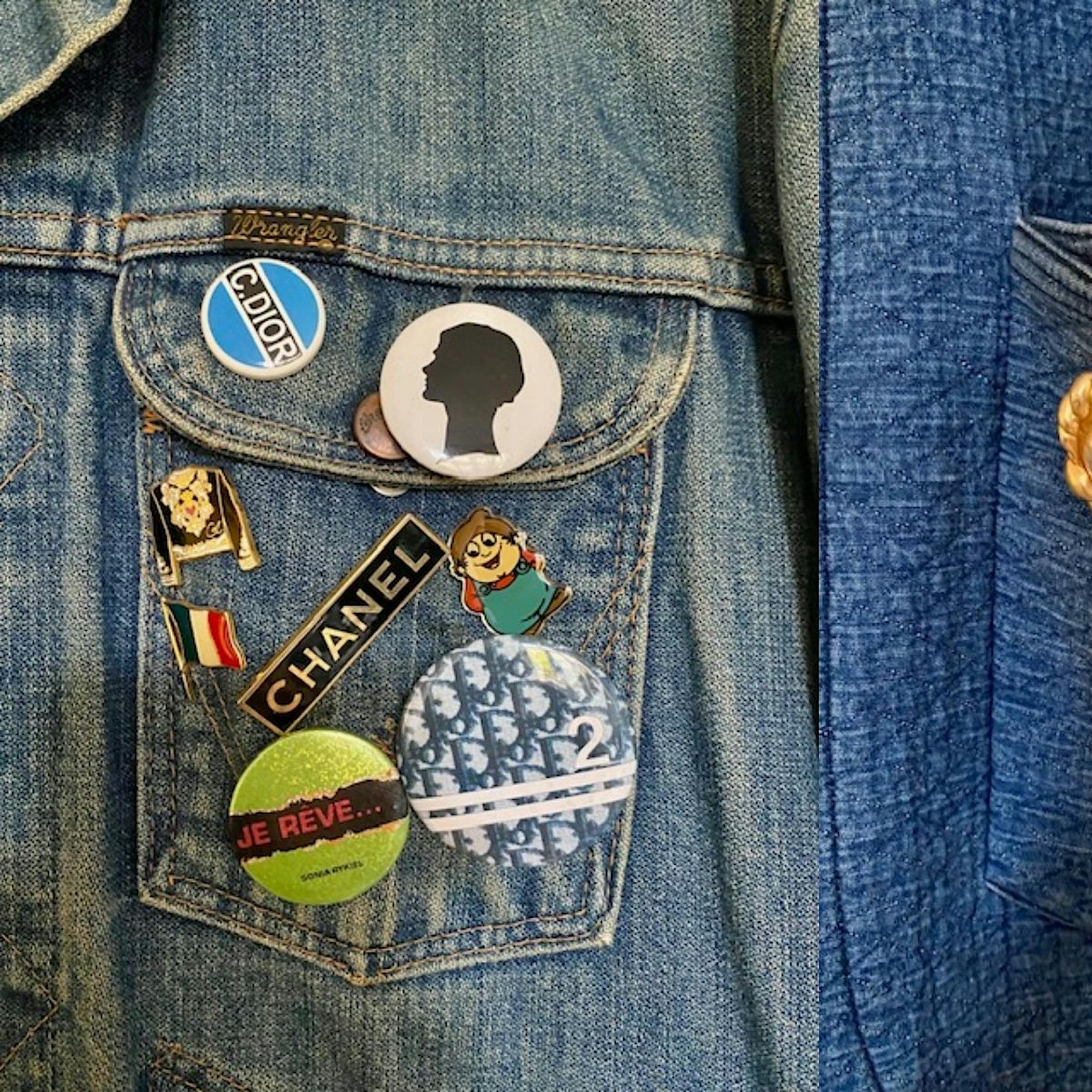 An Hoodie oder Bomberjacke: Die Brosche ist wieder da