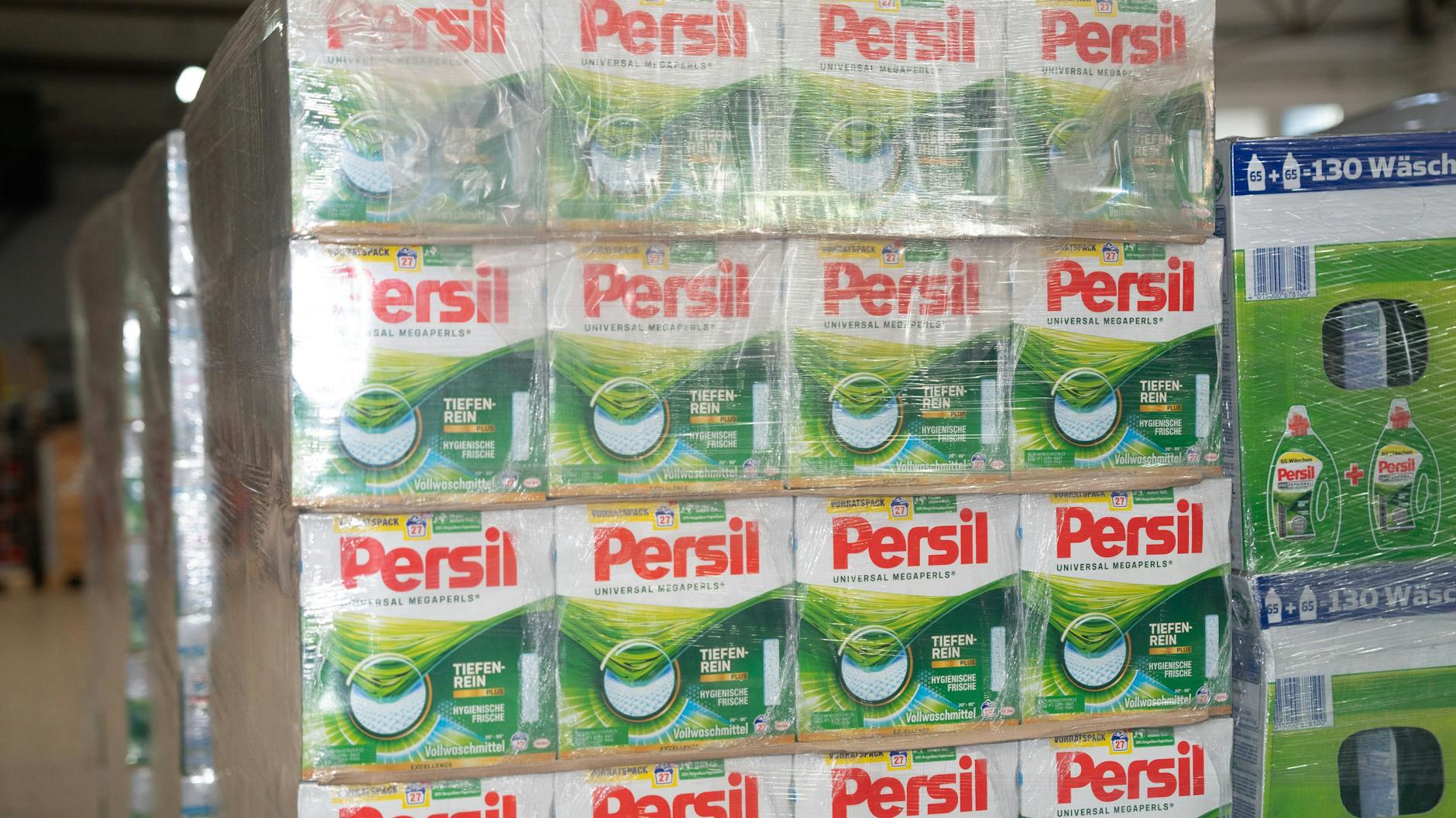 Wertvolles Gut in den USA: gutes deutsches Persil-Waschpulver.