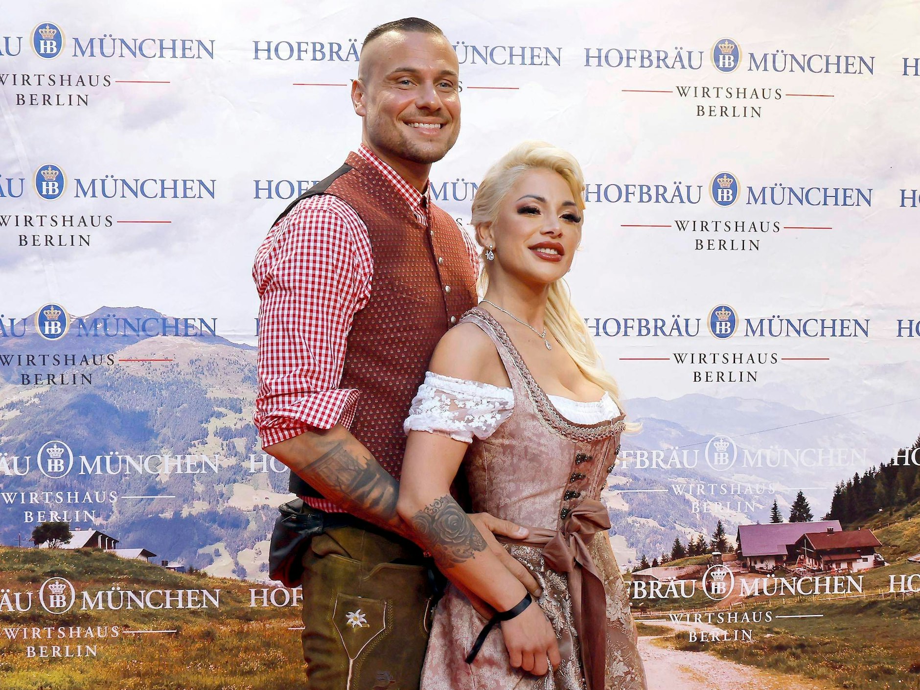 Eric Sindermann mit seiner Ex-Freundin Sanja Alena.