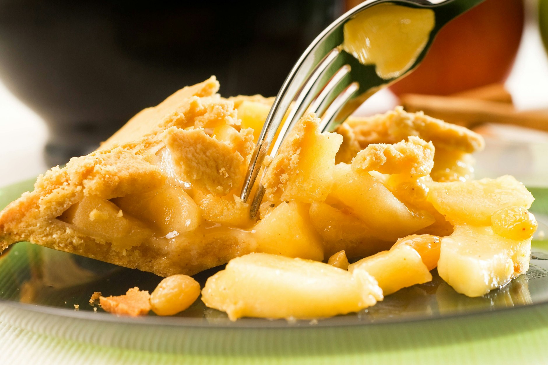 Omas Apfelkuchen mit Calvados: Wer den probieren durfte, der war erwachsen. 