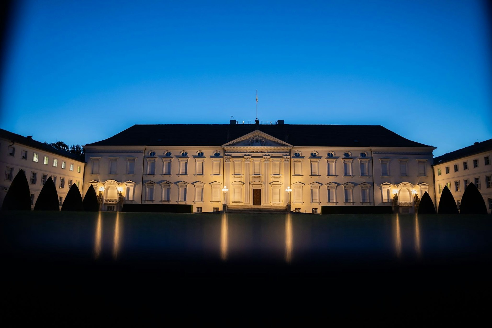 Muss saniert werden: Schloss Bellevue, der Dienstsitz des Bundespräsidenten.&nbsp;
