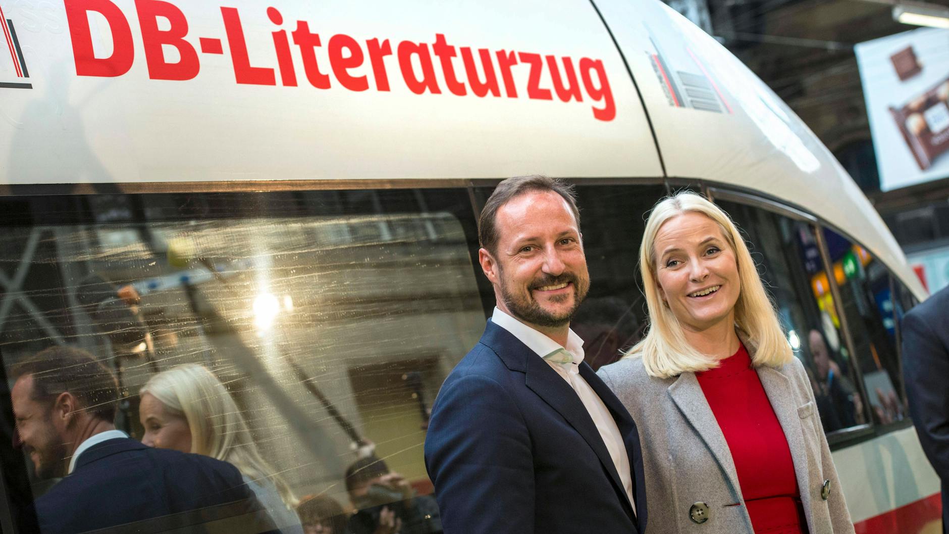 Kronprinz Haakon und Prinzessin Mette-Marit bei ihrem letzten Deutschlandbesuch 2019.