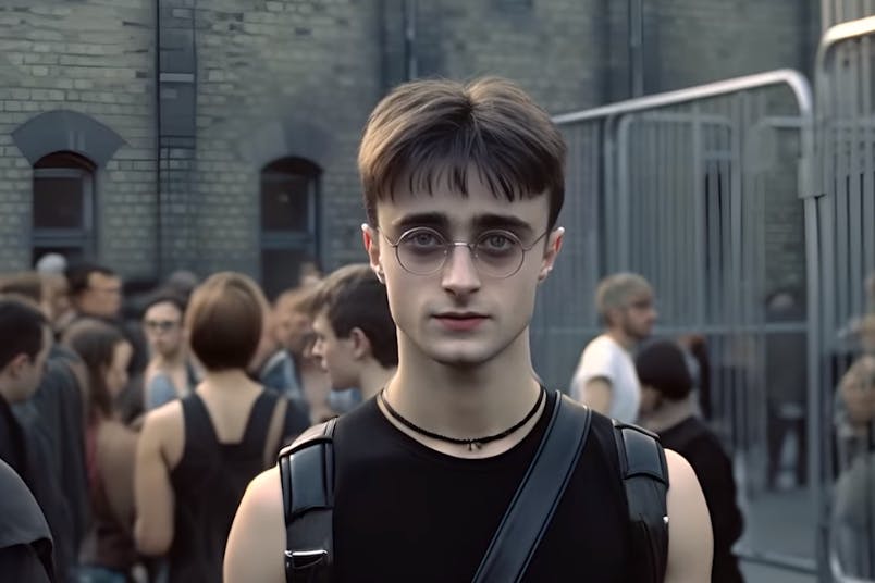 So würde der Charakter Harry Potter laut einer Künstlichen Intelligenz in Berlin aussehen.