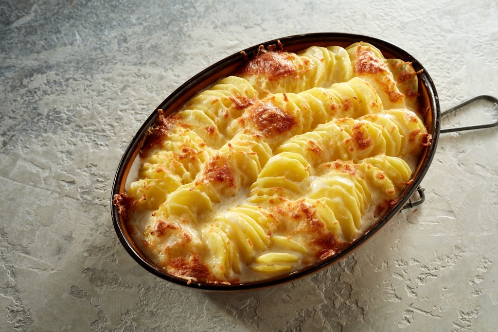 Rezept Für Kartoffelgratin Sahnekartoffeln Mit Käse Aus FÜnf Zutaten 7121