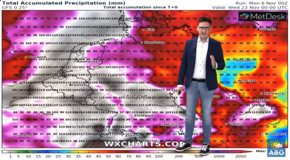 Wahnsinn beim Wetter +++ Sintflut 2.0 +++ Über 200 Liter Regen