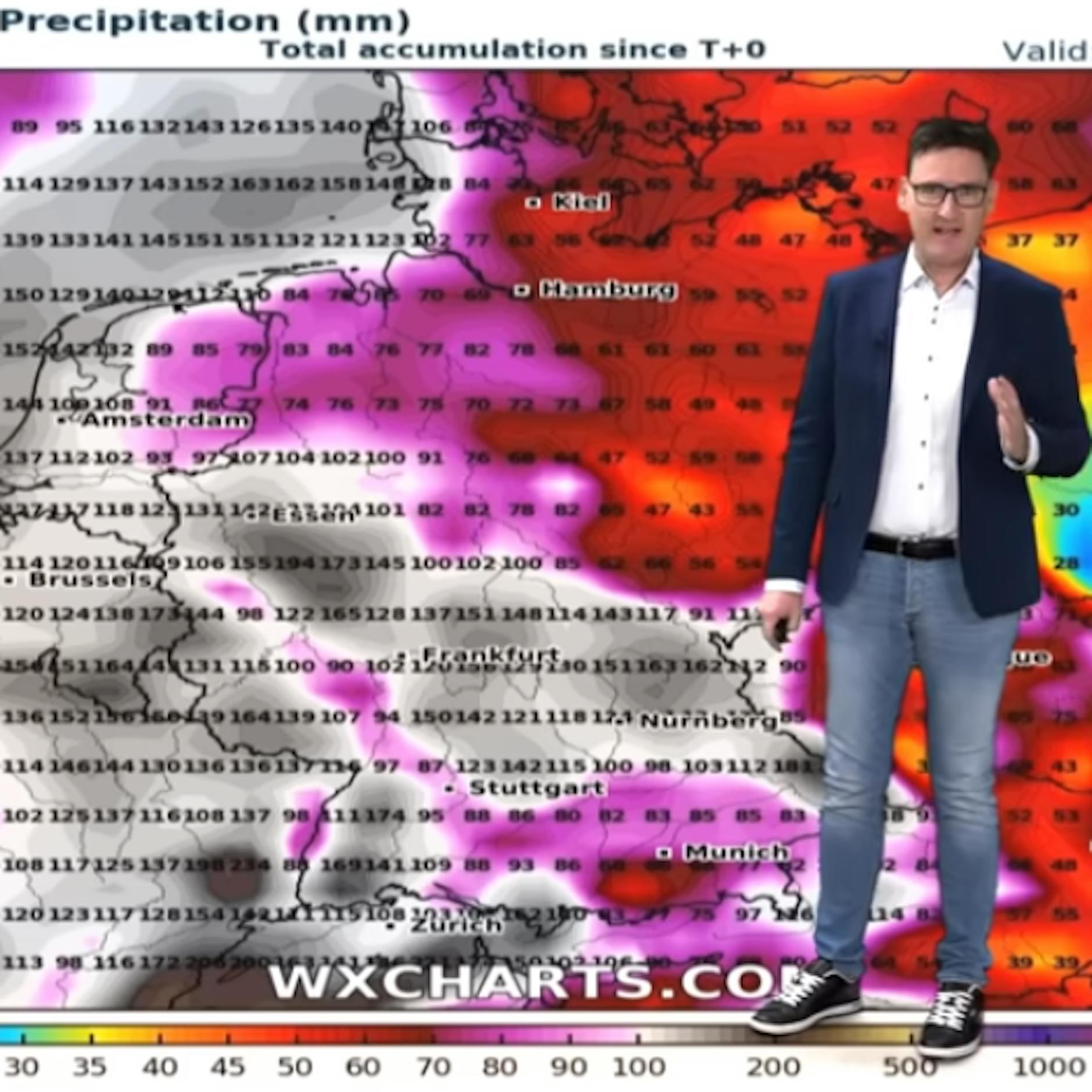 Wahnsinn beim Wetter +++ Sintflut 2.0 +++ Über 200 Liter Regen