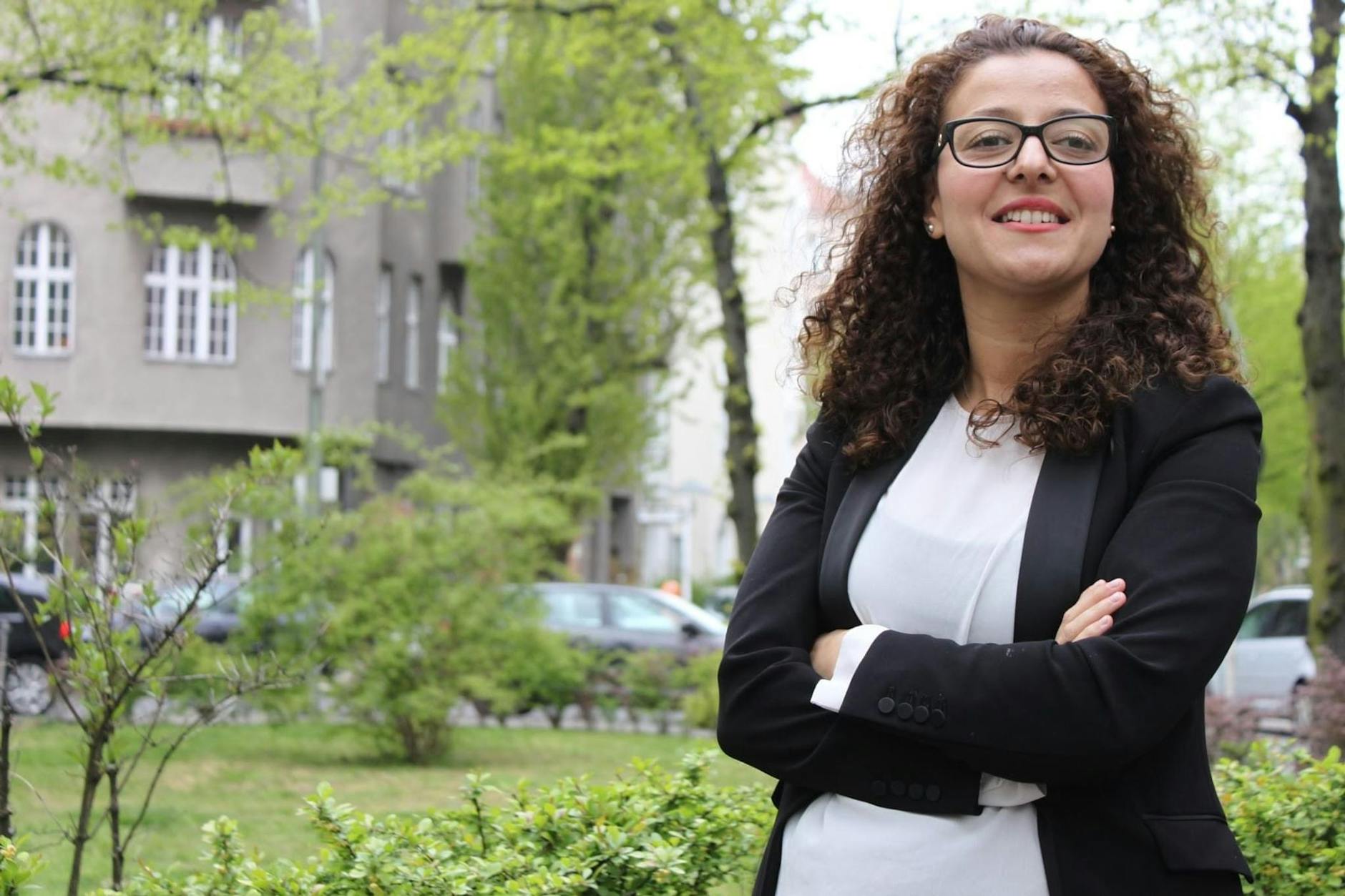 Die Deutsch-Palästinenserin Jouanna Hassoun hat 2015 den Bildungsverein Transaidency gegründet.