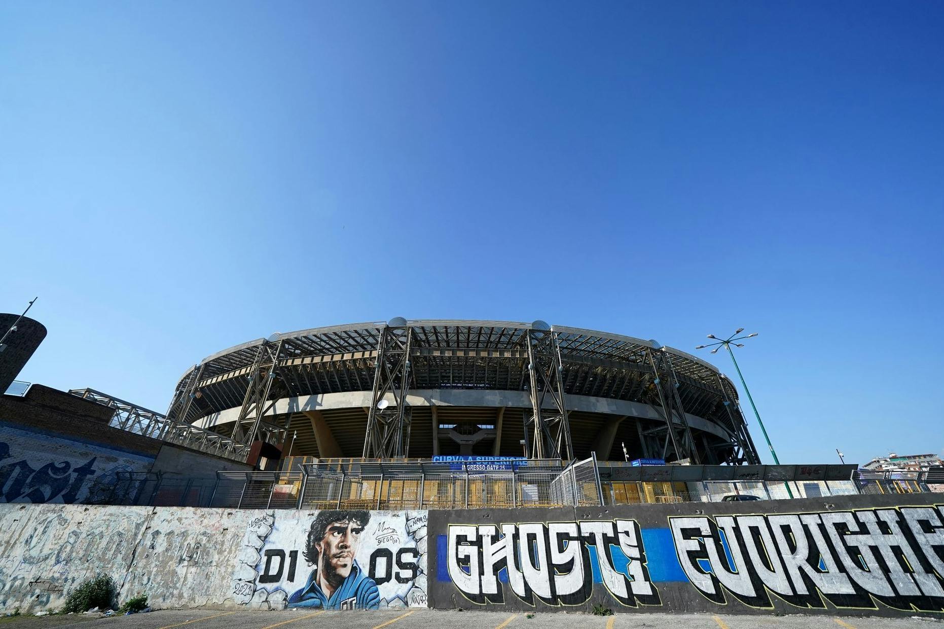 In Neapel kommt es vor dem Champions-League-Spiel von Union Berlin zu Ausschreitungen. 