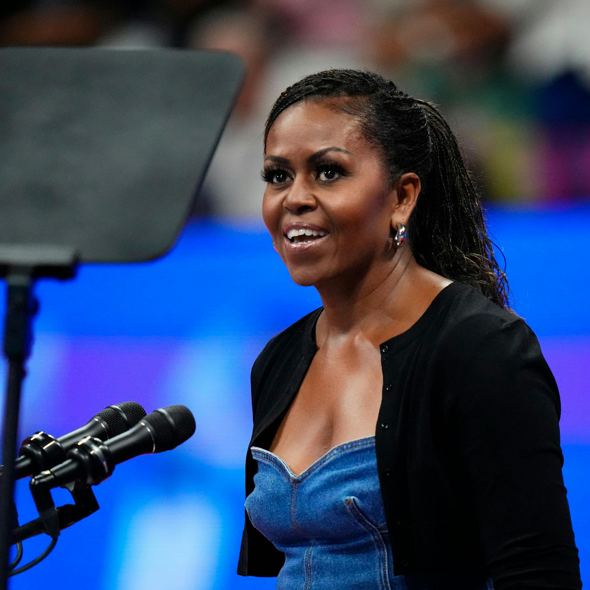 Tritt Michelle Obama gegen Donald Trump an?