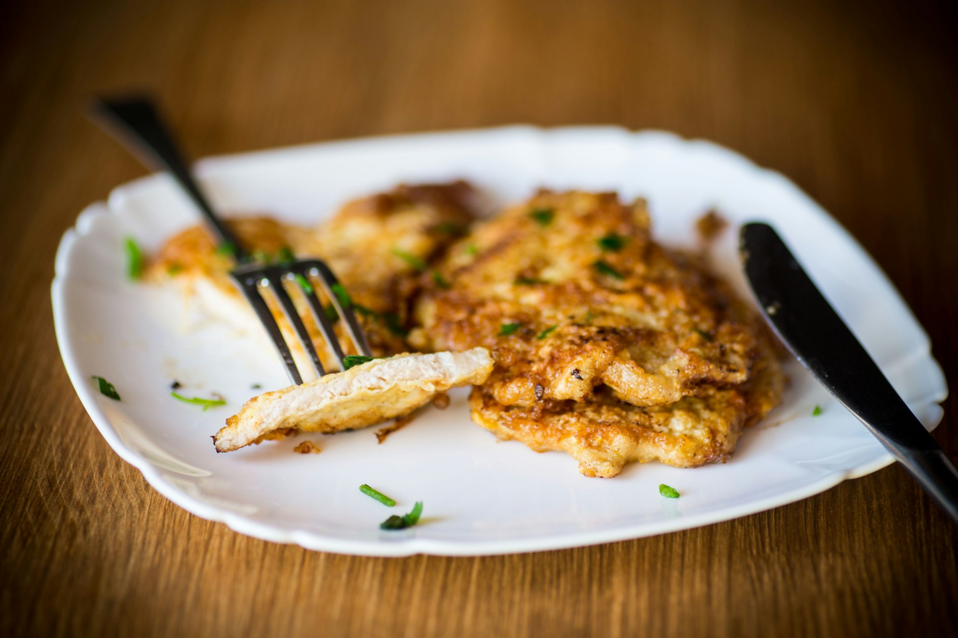 Schweinesteak „Strindberg“&nbsp;nach einem Original-Rezept von DDR-TV-Koch Kurt Drummer.