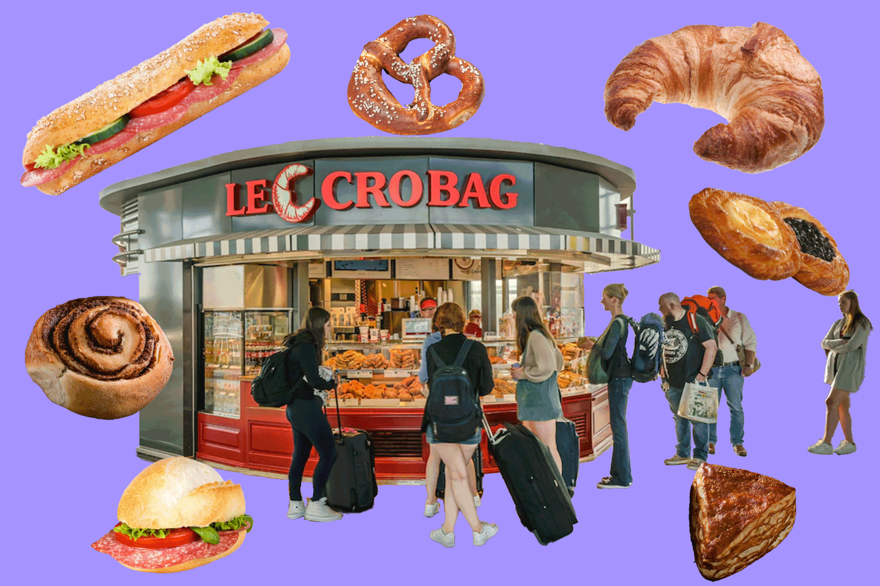 Bäckereien im Berliner Hauptbahnhof im Test: Wer hat die besten Backwaren?