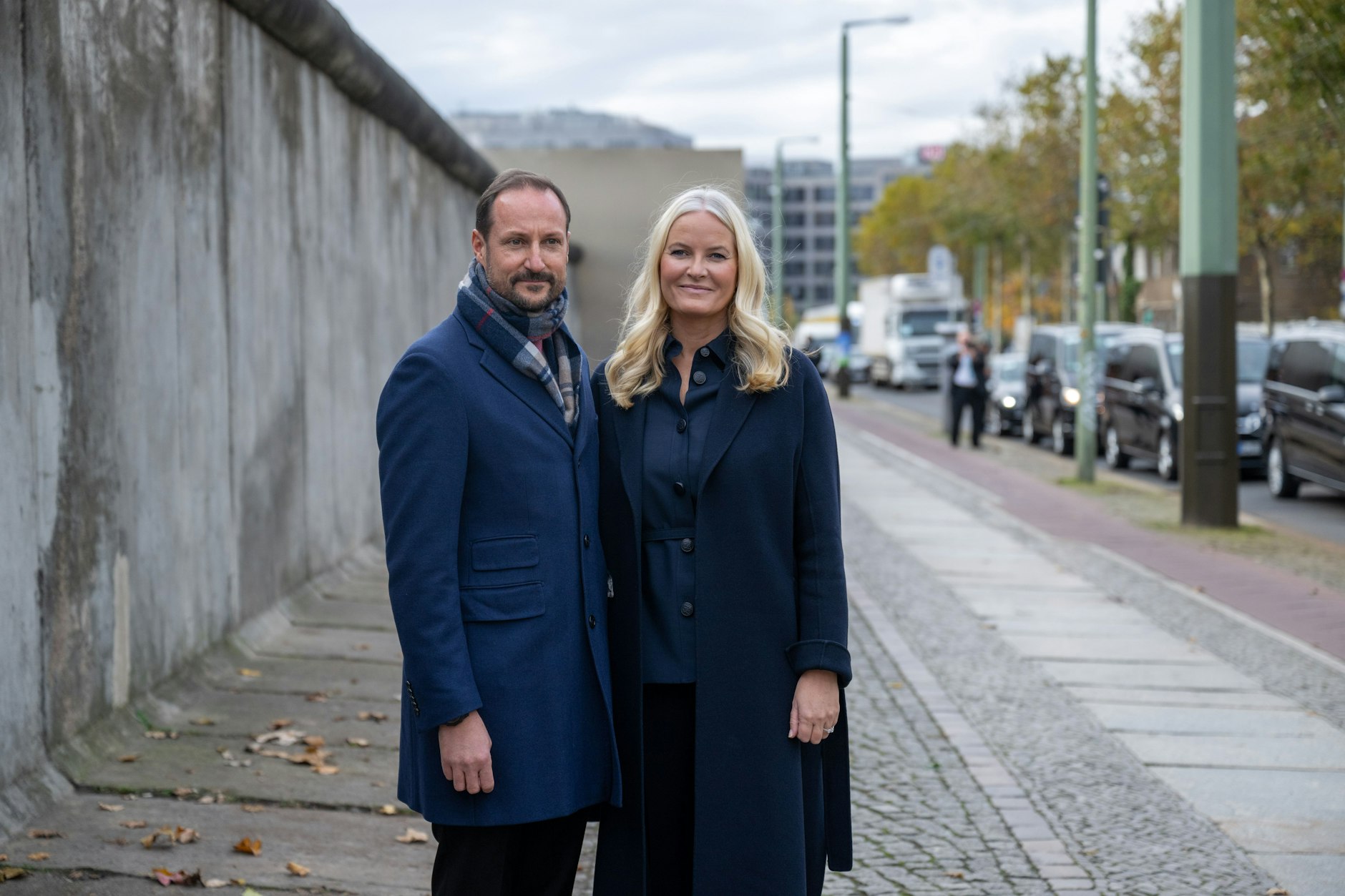 Der norwegische Kronprinz Haakon und seine Frau Mette-Marit zu Besuch in Berlin.