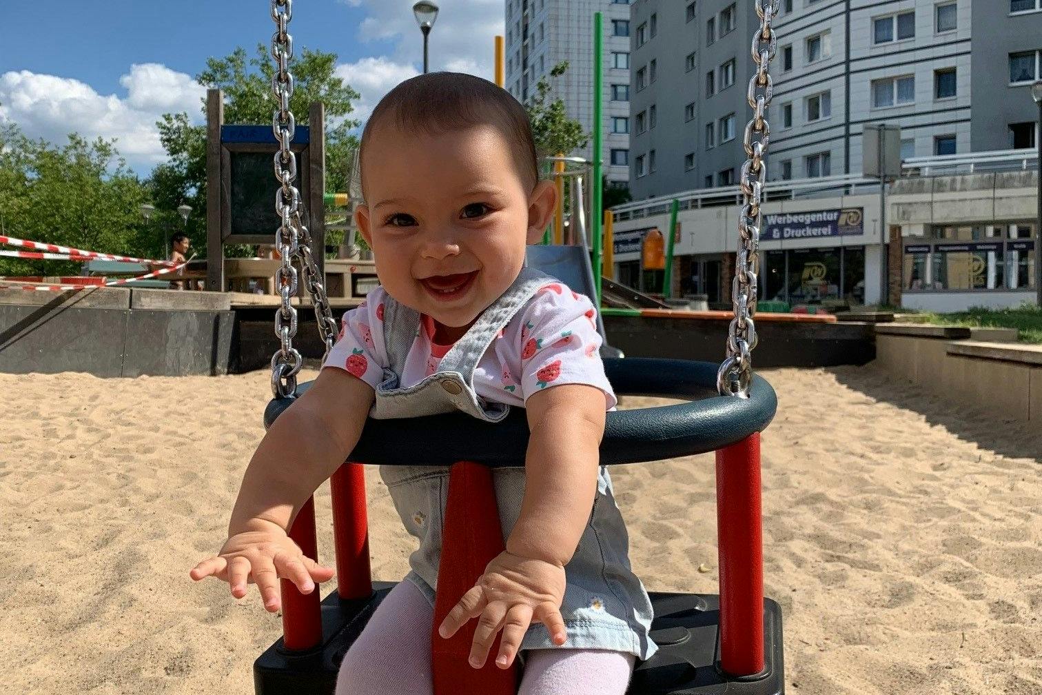 Karina war ein aufgewecktes, fröhliches Mädchen.