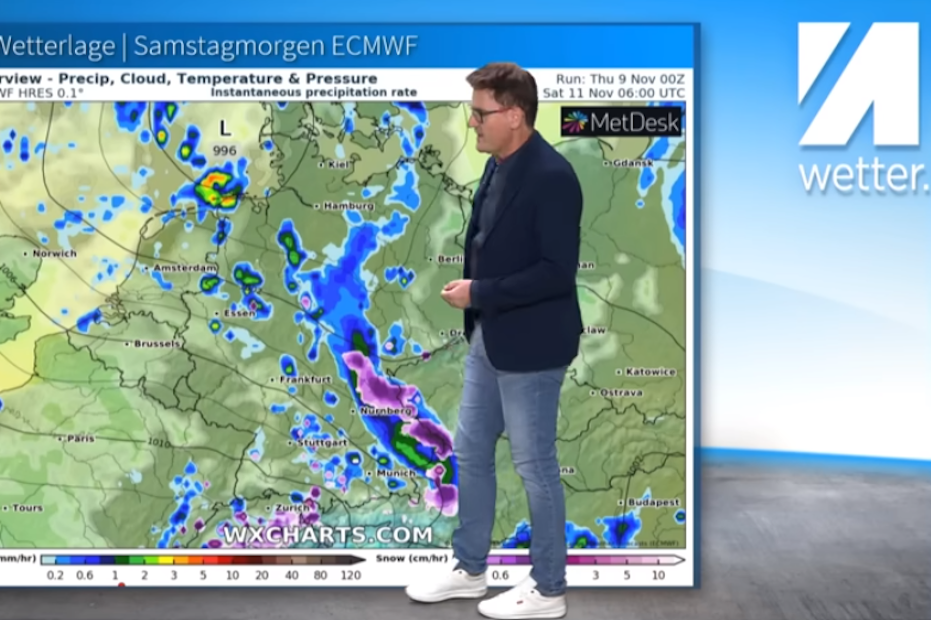 Es wird mancherorts schon ziemlich winterlich am Wochenende, weiß Wetter-Experte Dominik Jung.