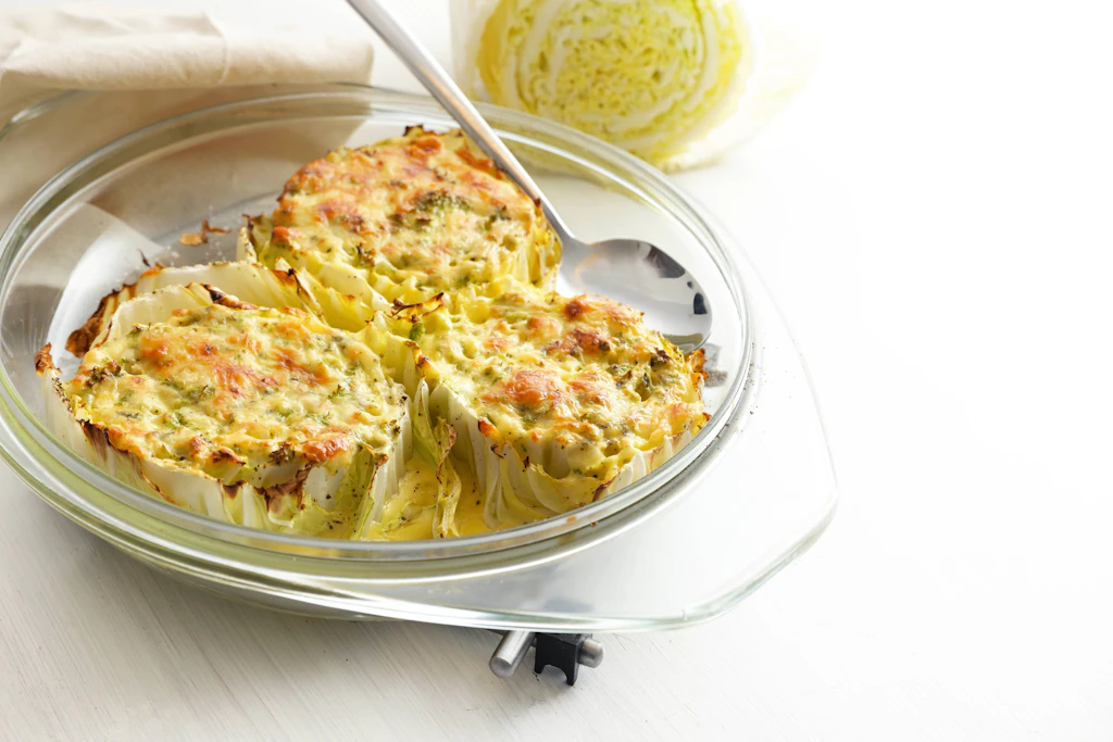 Überbackener Weißkohl aus dem Ofen – das genial einfache Rezept