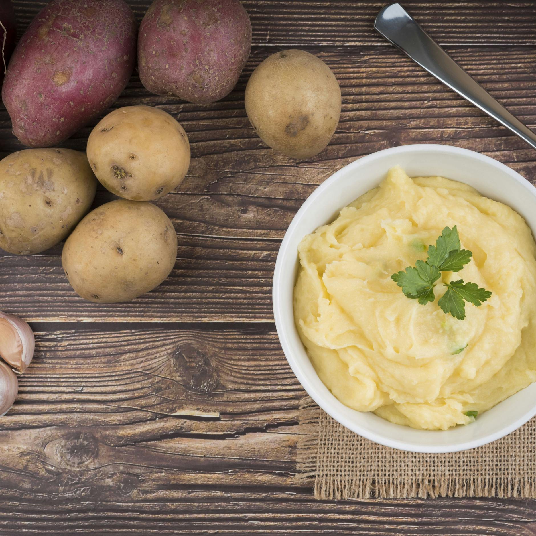 Ein gut gemachtes Kartoffelpüree mögen Kinder und alle Freunde gediegener Hausmannskost.