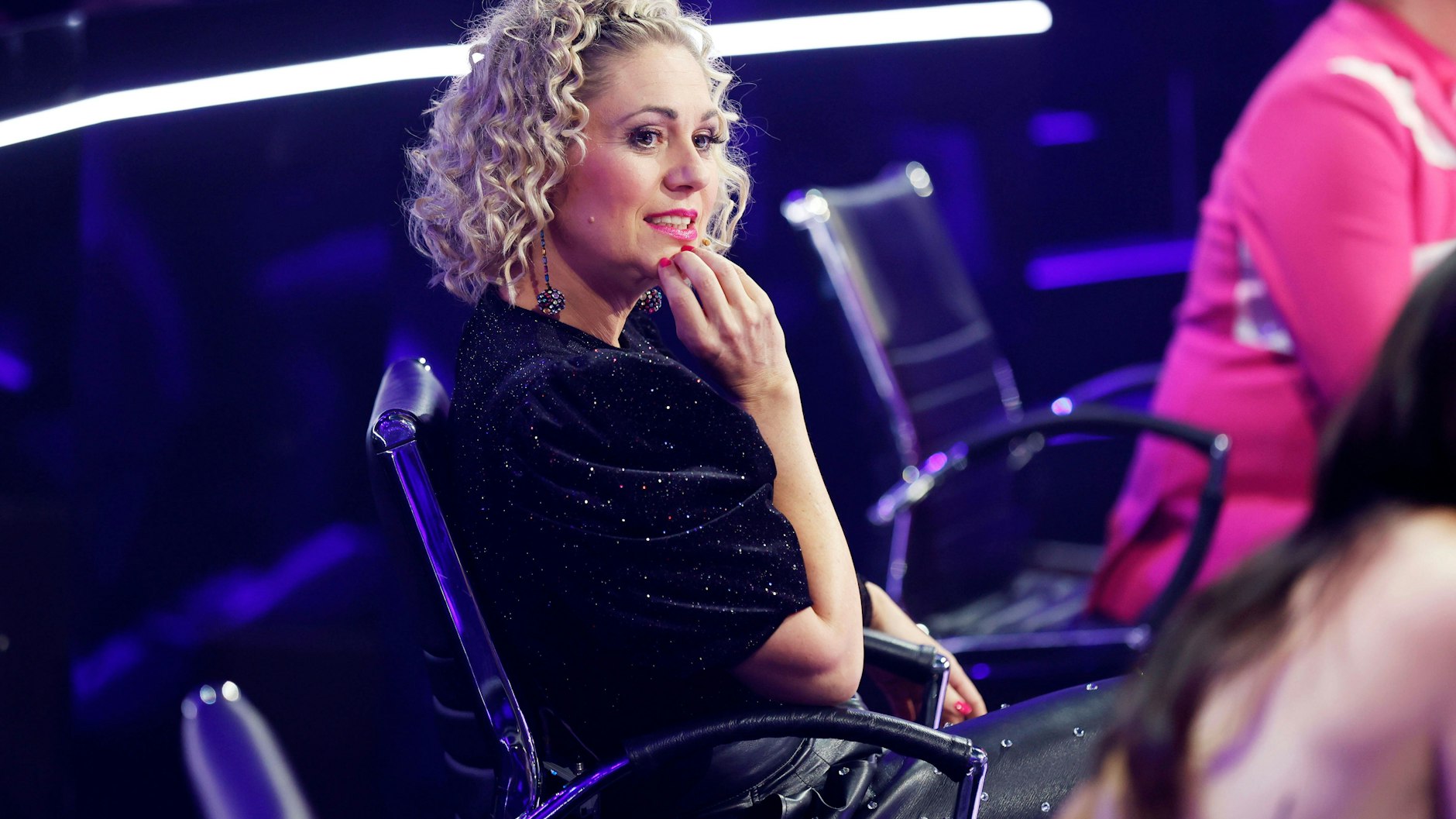 TV-Star Ruth Moschner sitzt auch dieses Mal im prominenten Rateteam von Masked Singer.