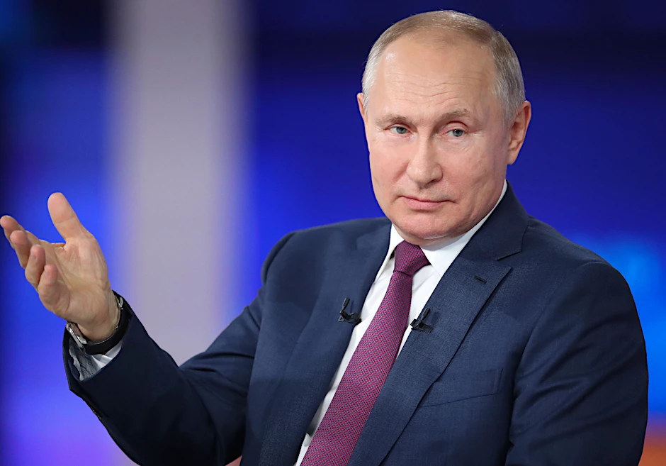 Wladimir Putin, Präsident von Russland.&nbsp;