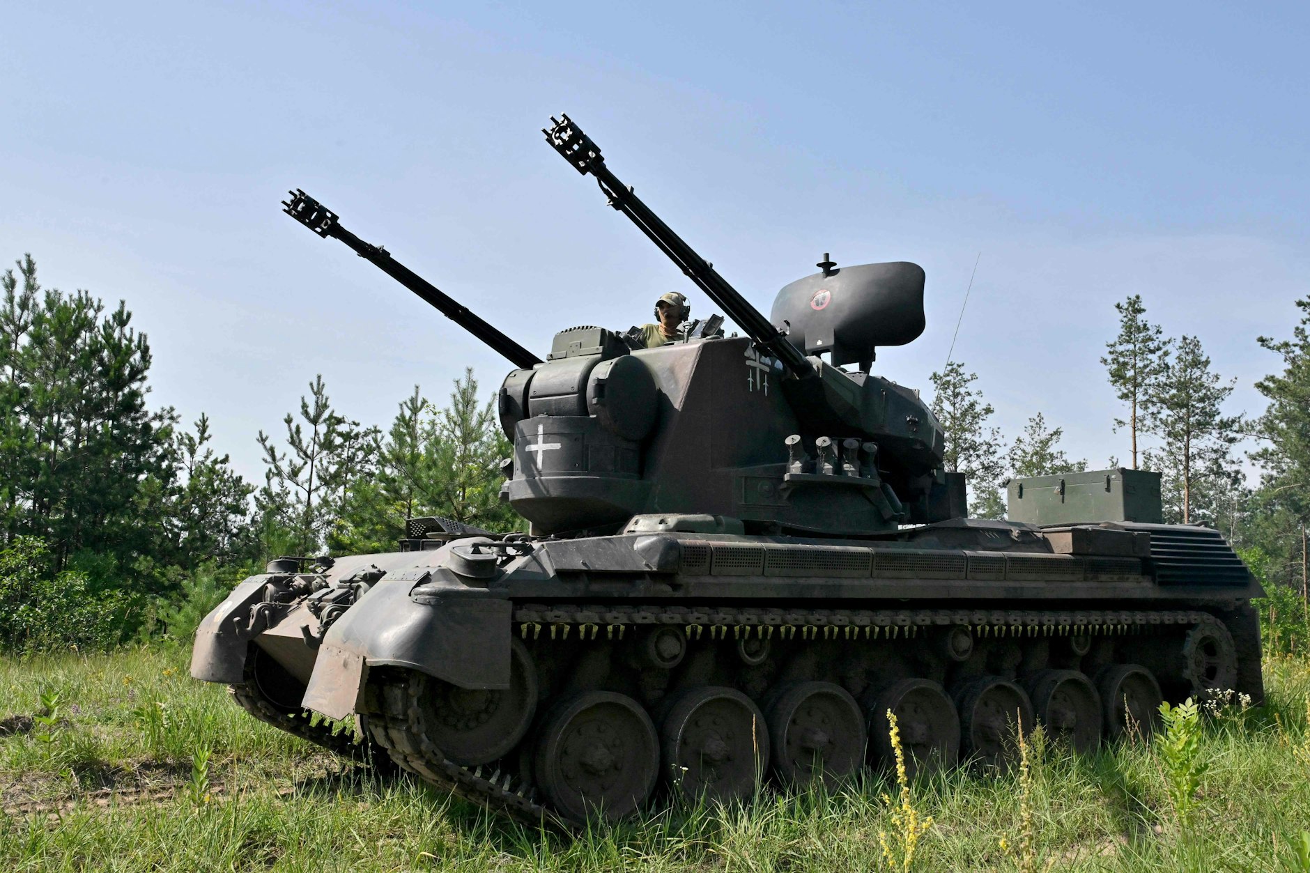 Die USA haben über einen Waffenhändler 60 Flakpanzer Gepard von Jordanien aufgekauft. Diese sollen bald der Ukraine übergeben werden.