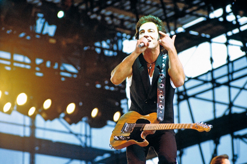 Bruce Springsteen 1988 in BerlinWeißensee „Bin gekommen, um Rock ’n