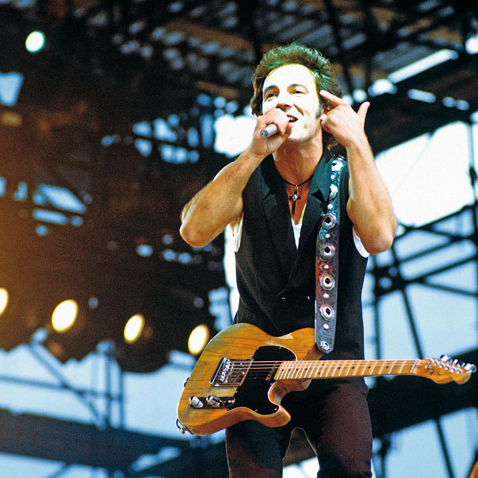 Bruce Springsteen 1988 in Berlin-Weißensee: „Bin gekommen, um Rock ’n’Roll für euch zu spielen“