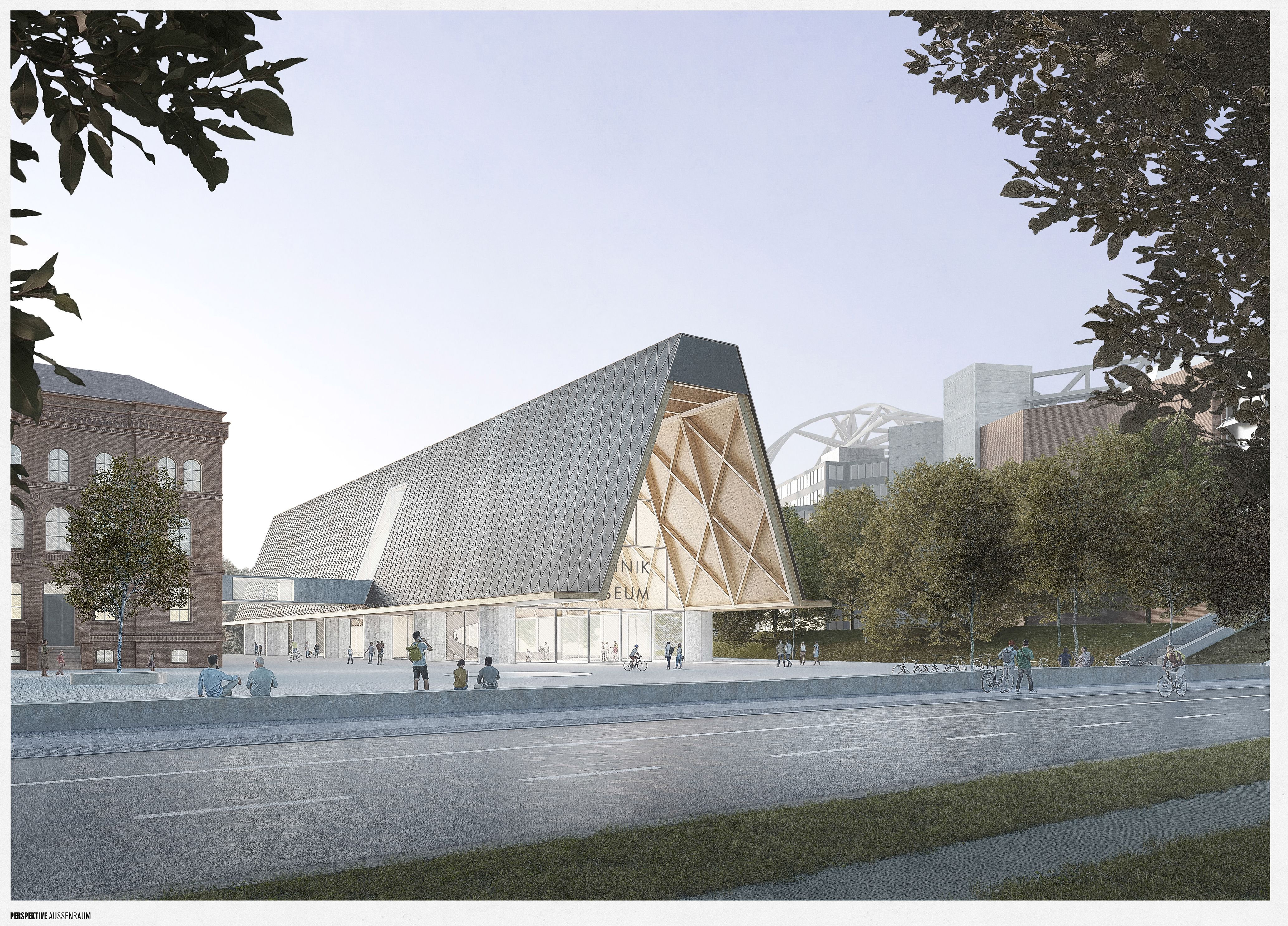 Technikmuseum Berlin: Siegerentwurf für neues Eingangsgebäude vorgestellt